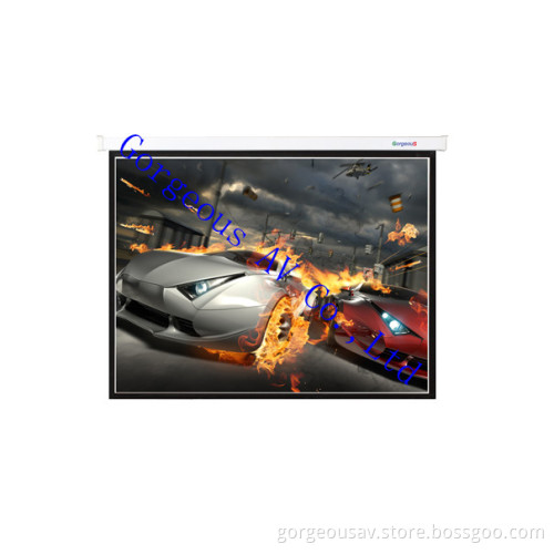 Motorized projector screen of Gorgeous AV Co.,ltd